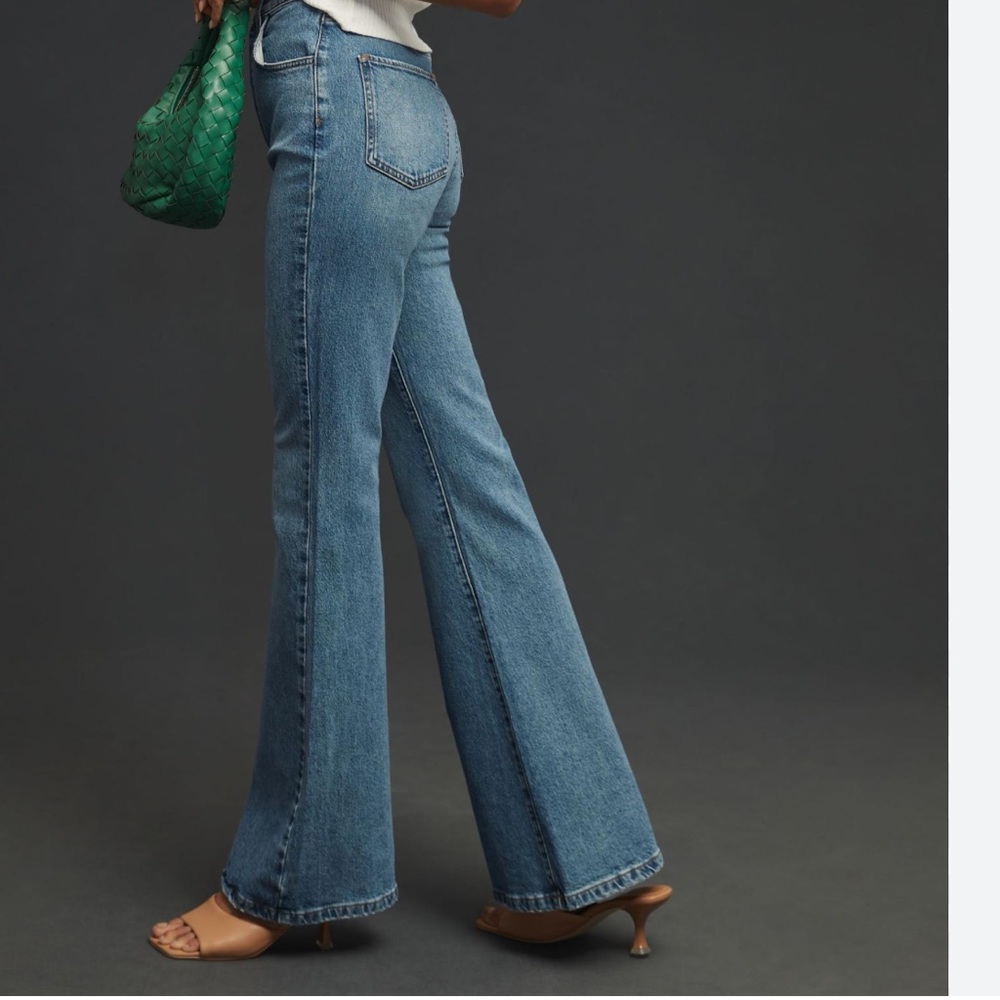 New Favorite Daughter The Valentina FlareSuper High Rise Flare Jeans